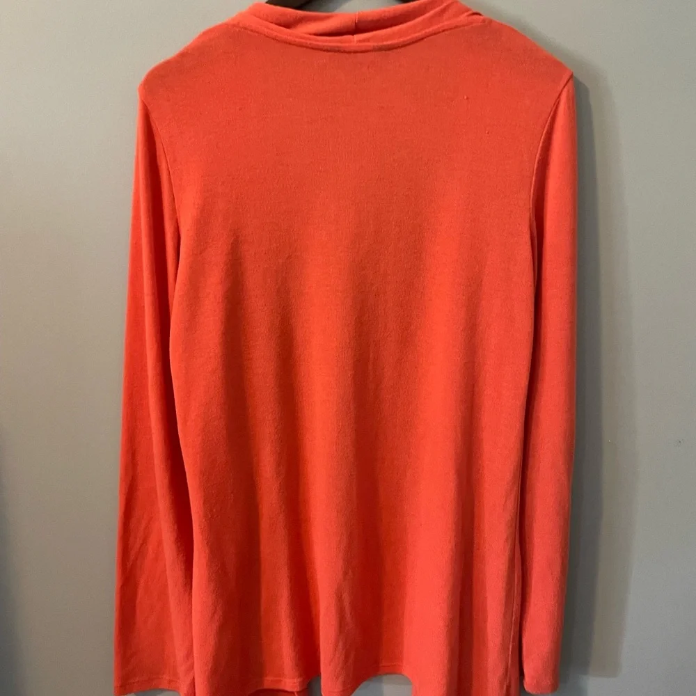 Mix by 41 Hawthorn Coral Open Front Cardigan